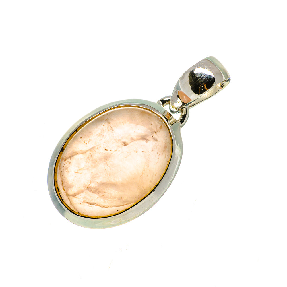 Rose Quartz Pendants handcrafted by Anasilvercos - PD735028