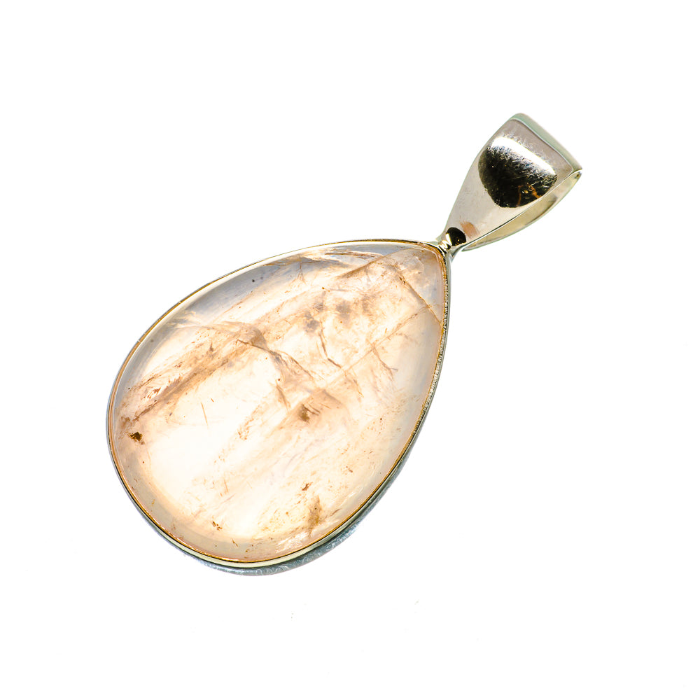 Rose Quartz Pendants handcrafted by Anasilvercos - PD735063