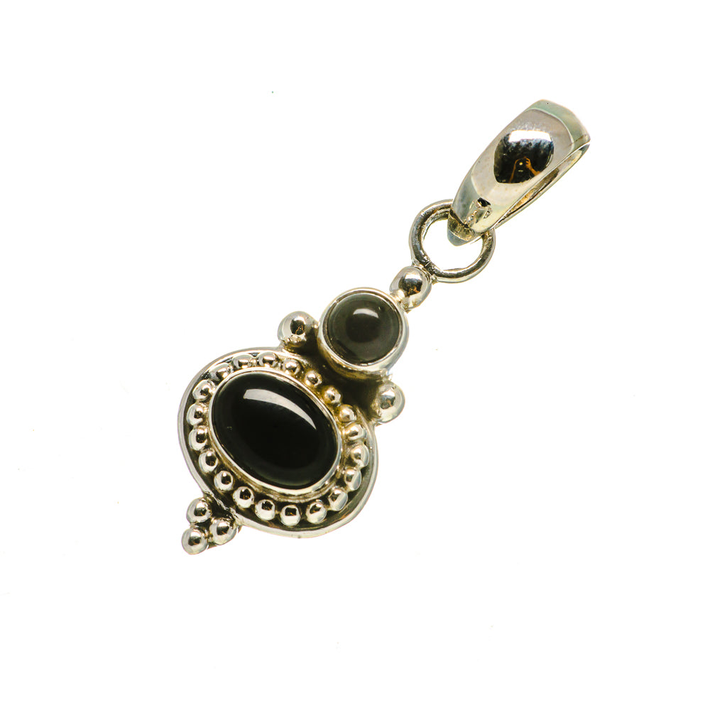 Black Onyx Pendants handcrafted by Anasilvercos - PD735165