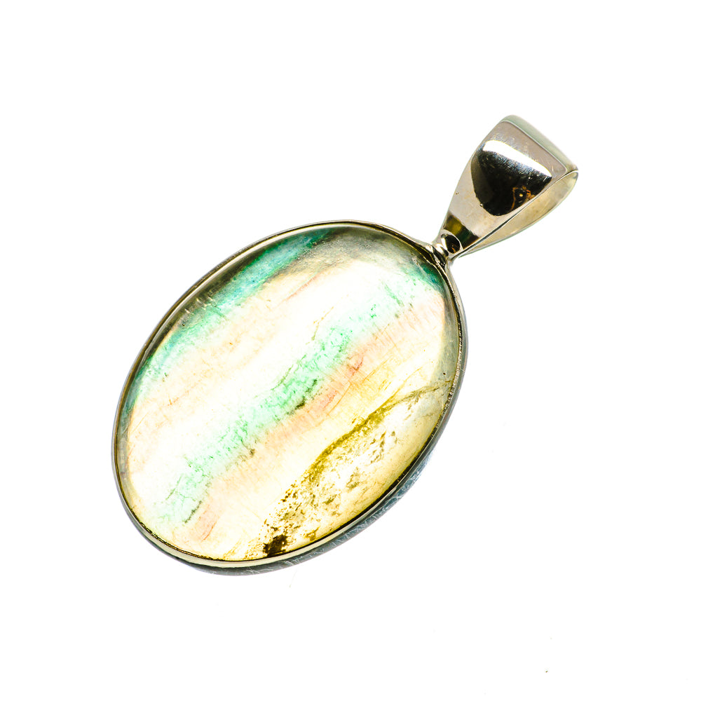 Green Fluorite Pendants handcrafted by Anasilvercos - PD735258
