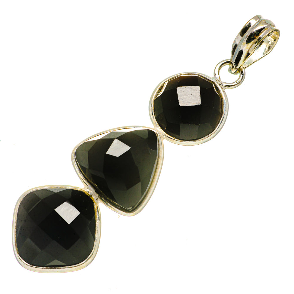 Black Onyx Pendants handcrafted by Anasilvercos - PD735385