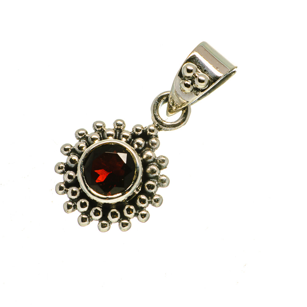 Garnet Pendants handcrafted by Anasilvercos - PD735448