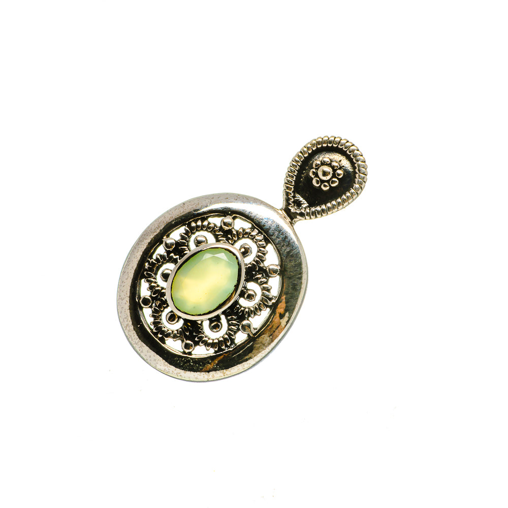 Prehnite Pendants handcrafted by Anasilvercos - PD735507