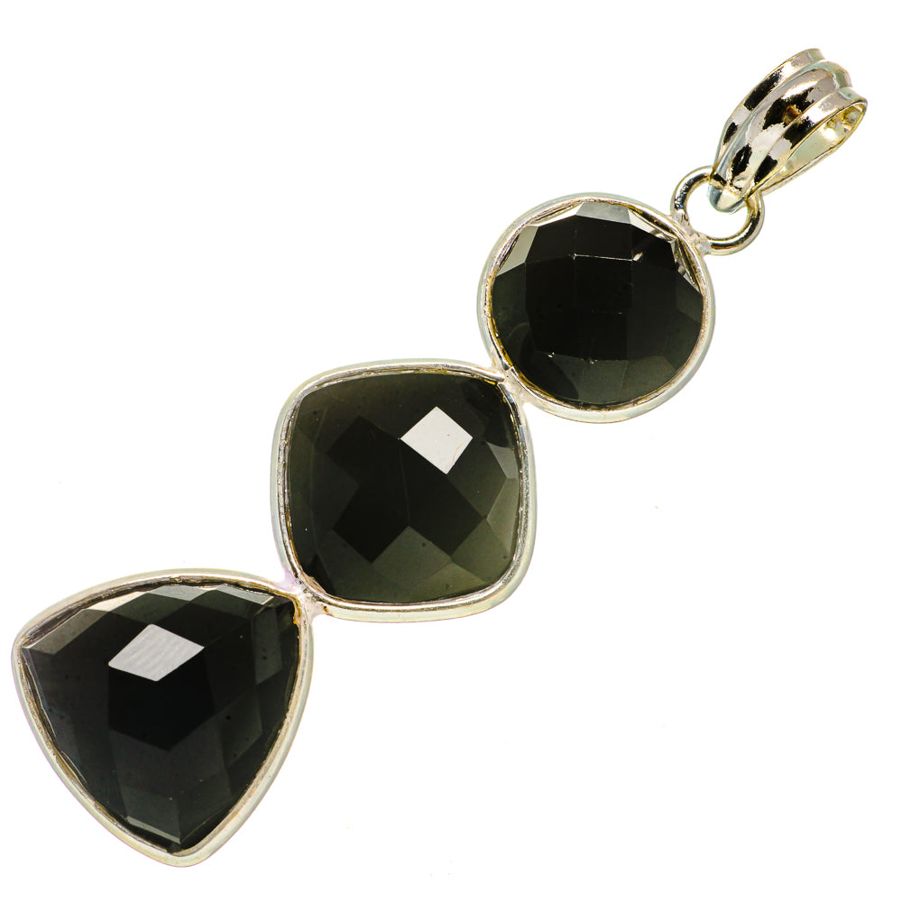Black Onyx Pendants handcrafted by Anasilvercos - PD735525
