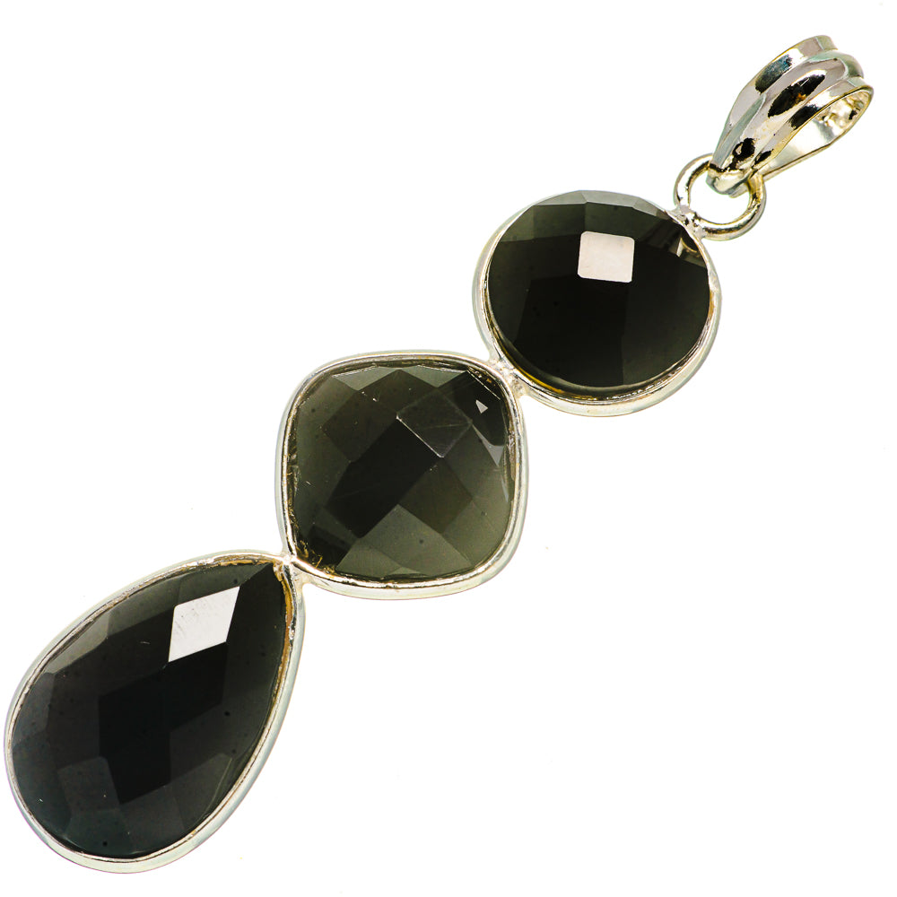 Black Onyx Pendants handcrafted by Anasilvercos - PD735526