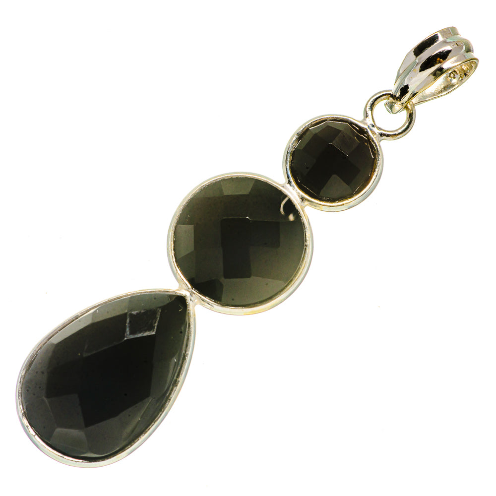 Black Onyx Pendants handcrafted by Anasilvercos - PD735531