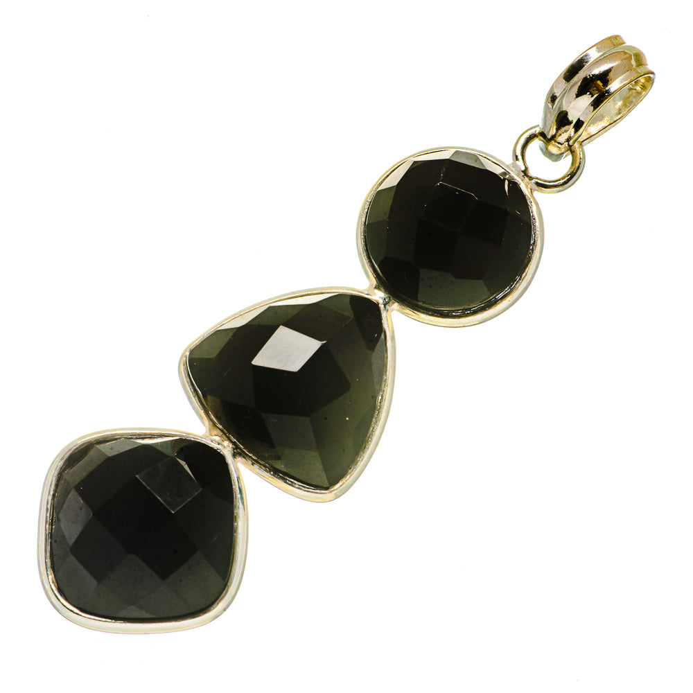 Black Onyx Pendants handcrafted by Anasilvercos - PD735582