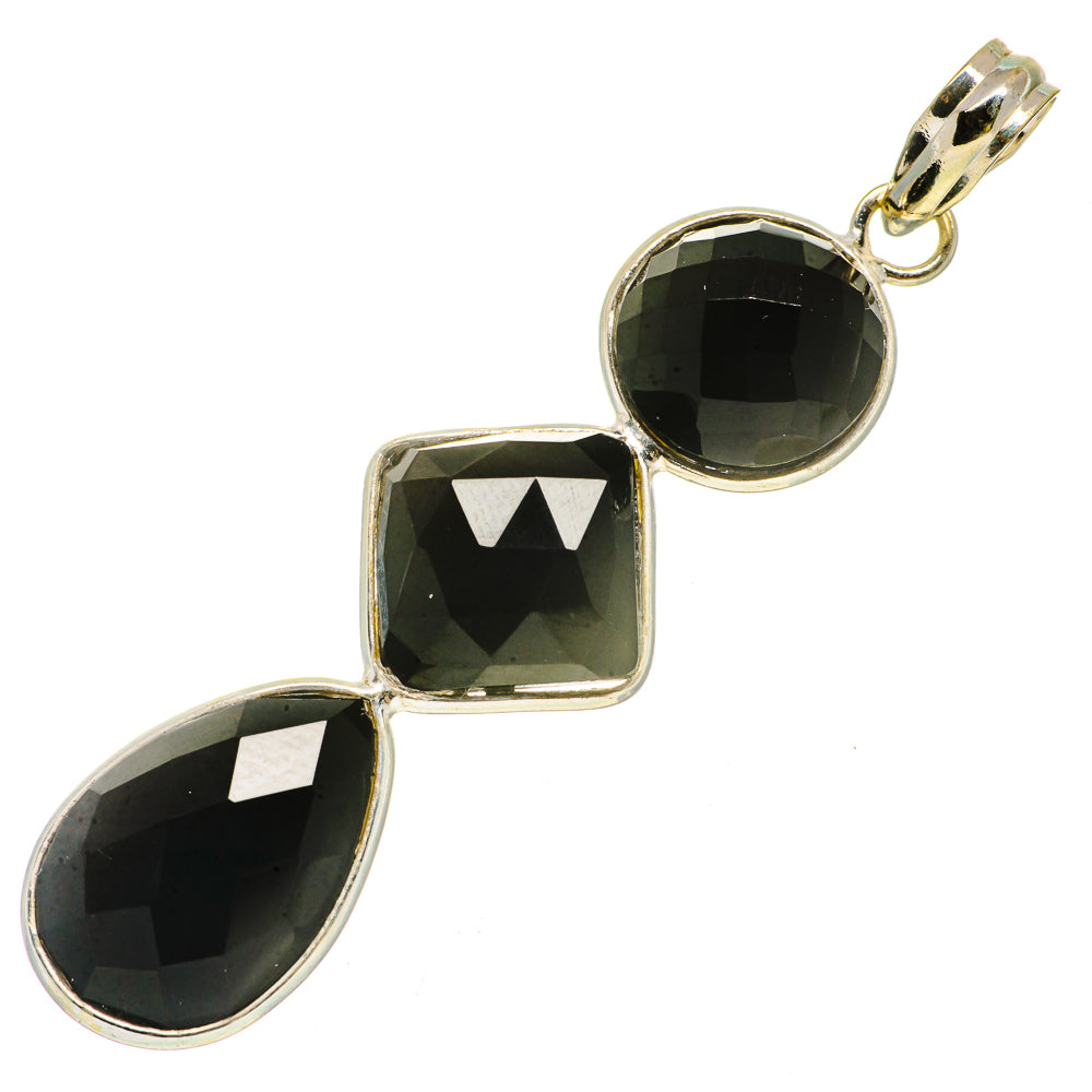 Black Onyx Pendants handcrafted by Anasilvercos - PD735583