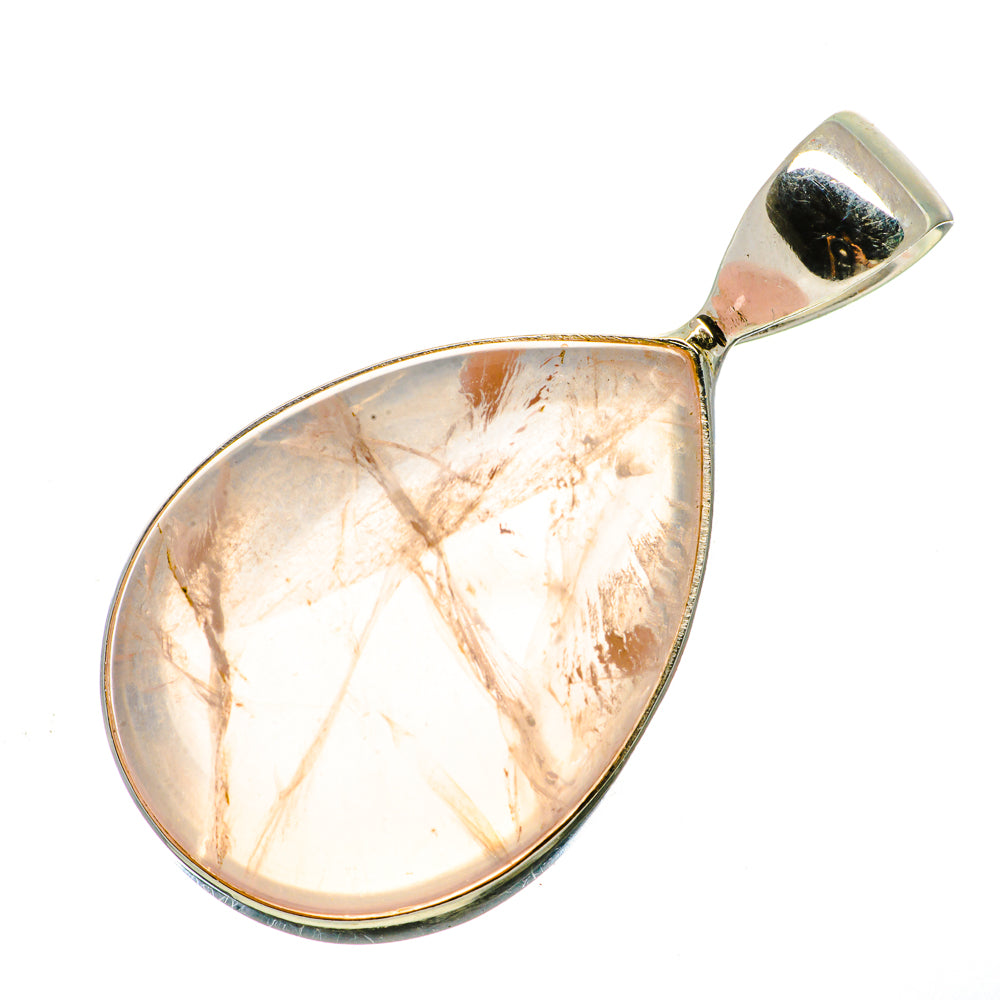 Rose Quartz Pendants handcrafted by Anasilvercos - PD735656