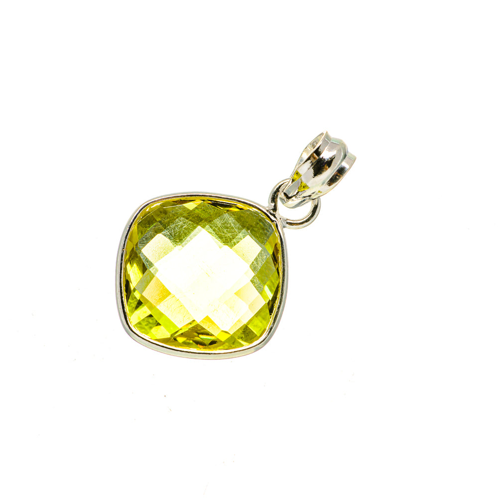 Lemon Quartz Pendants handcrafted by Anasilvercos - PD735683