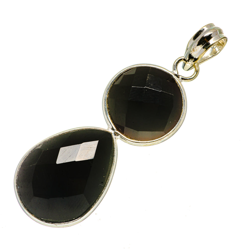 Black Onyx Pendants handcrafted by Anasilvercos - PD735709
