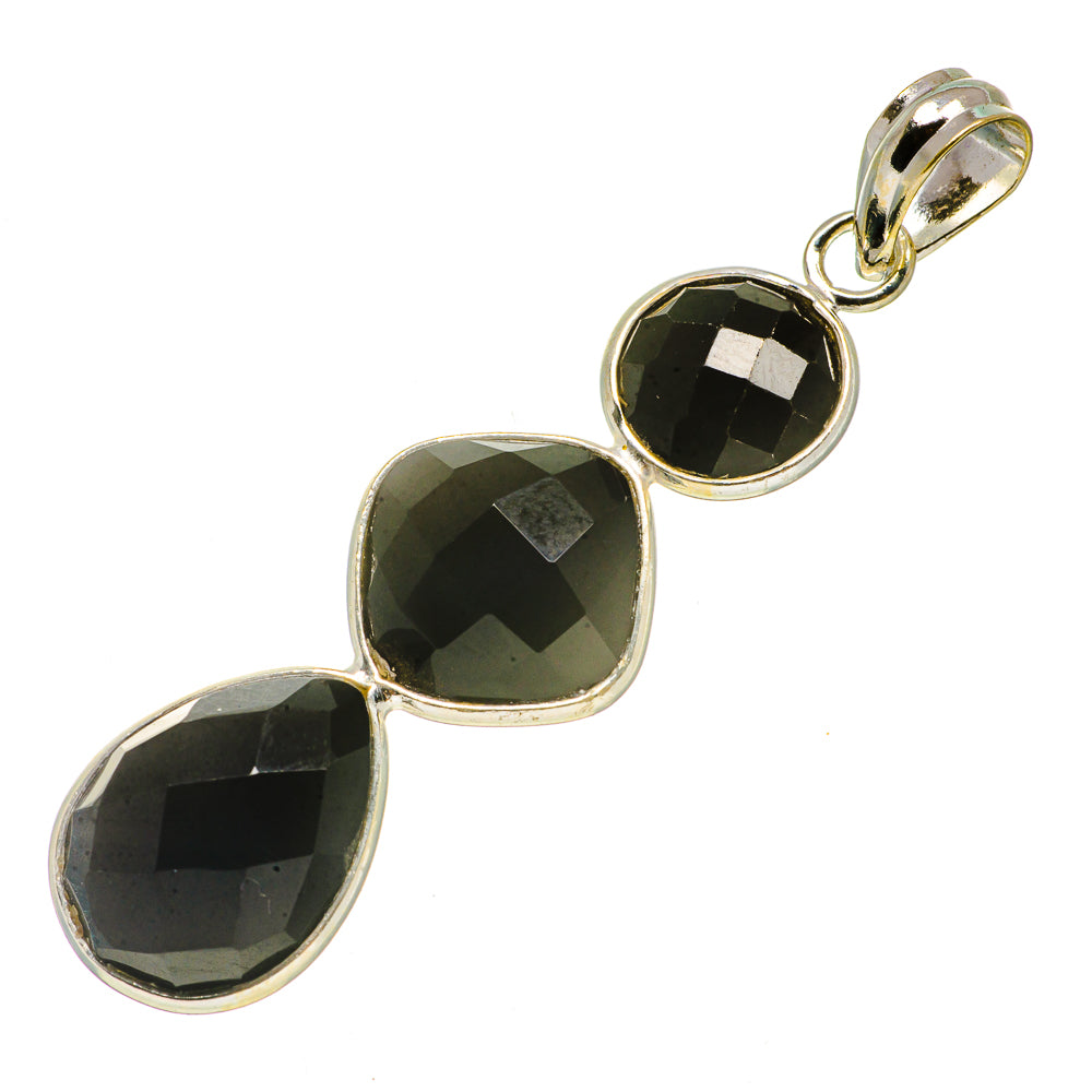 Black Onyx Pendants handcrafted by Anasilvercos - PD735740