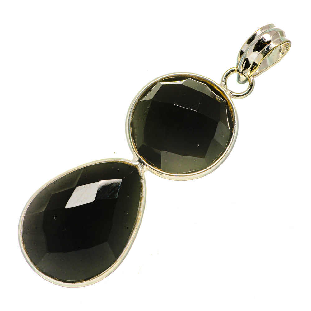 Black Onyx Pendants handcrafted by Anasilvercos - PD735842 - Photo 2