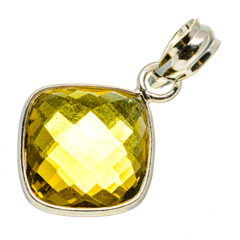 Lemon Quartz Pendants handcrafted by Anasilvercos - PD735884