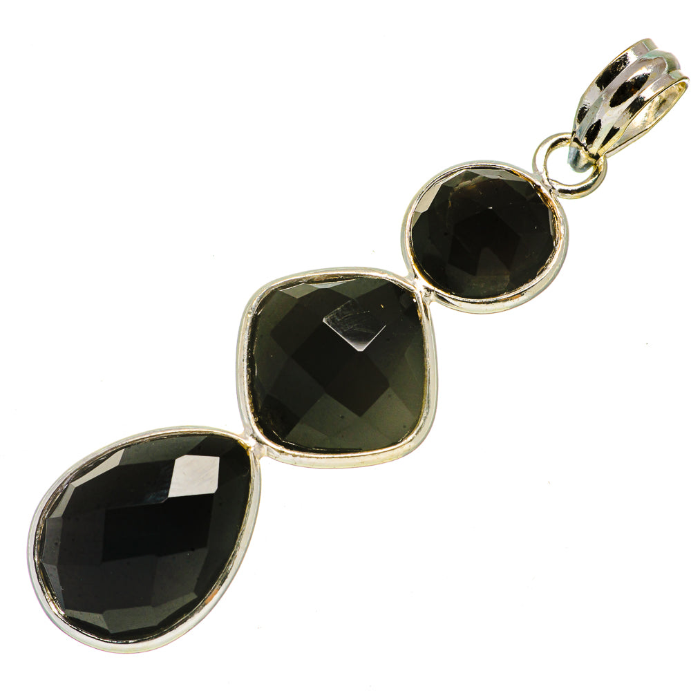 Black Onyx Pendants handcrafted by Anasilvercos - PD735903