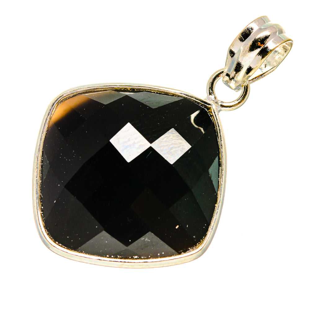 Black Onyx Pendants handcrafted by Anasilvercos - PD736010