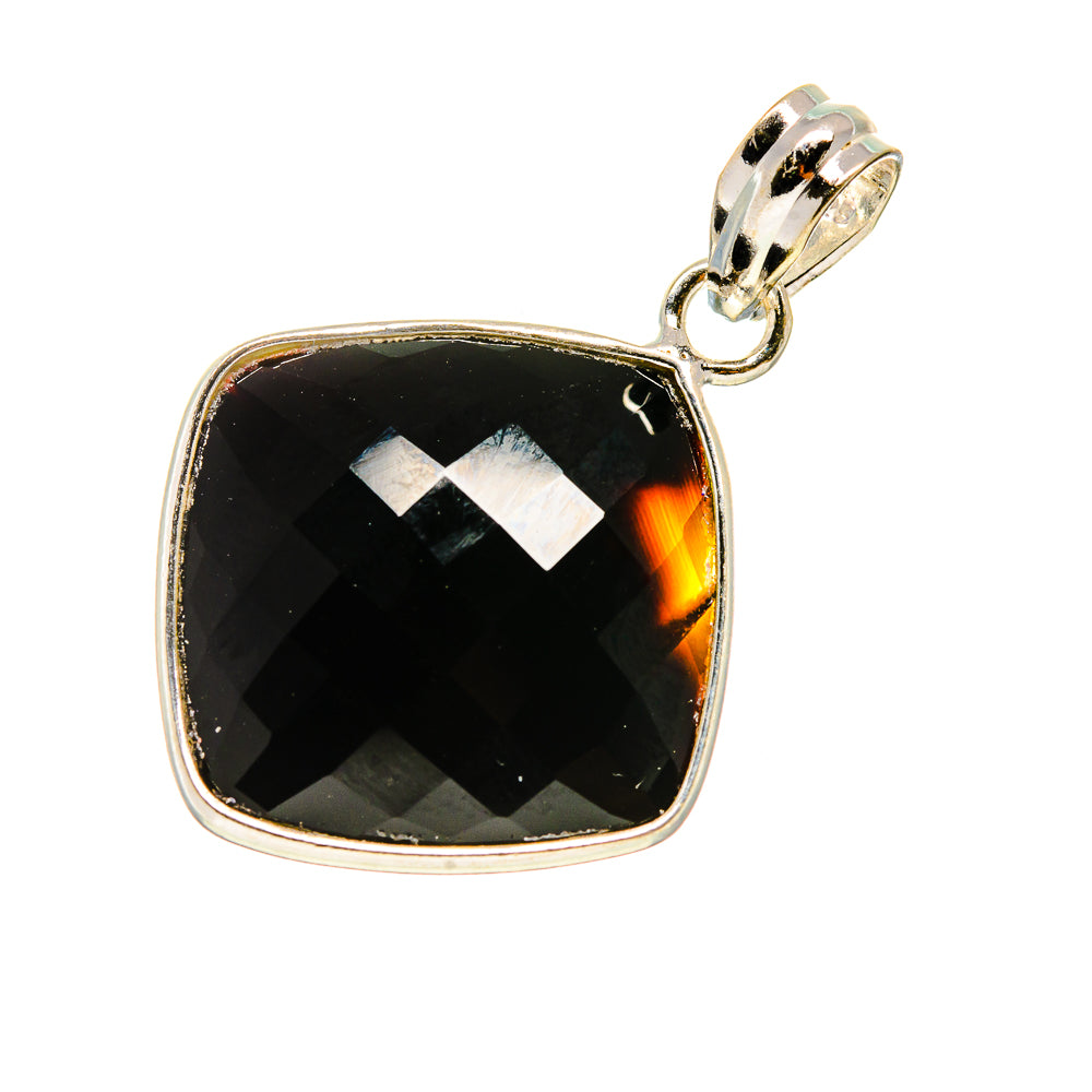 Black Onyx Pendants handcrafted by Anasilvercos - PD736011 - Photo 2