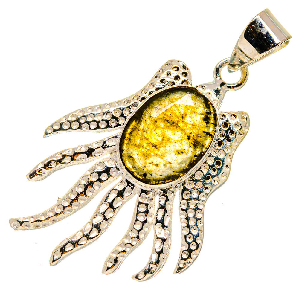 Labradorite Pendants handcrafted by Anasilvercos - PD736506