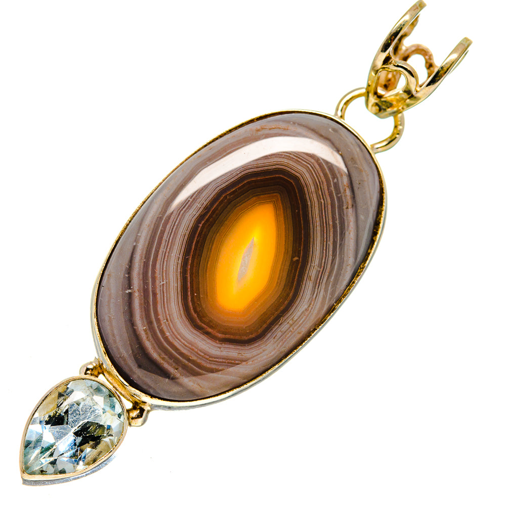 Laguna Lace Agate Pendants handcrafted by Anasilvercos - PD736636