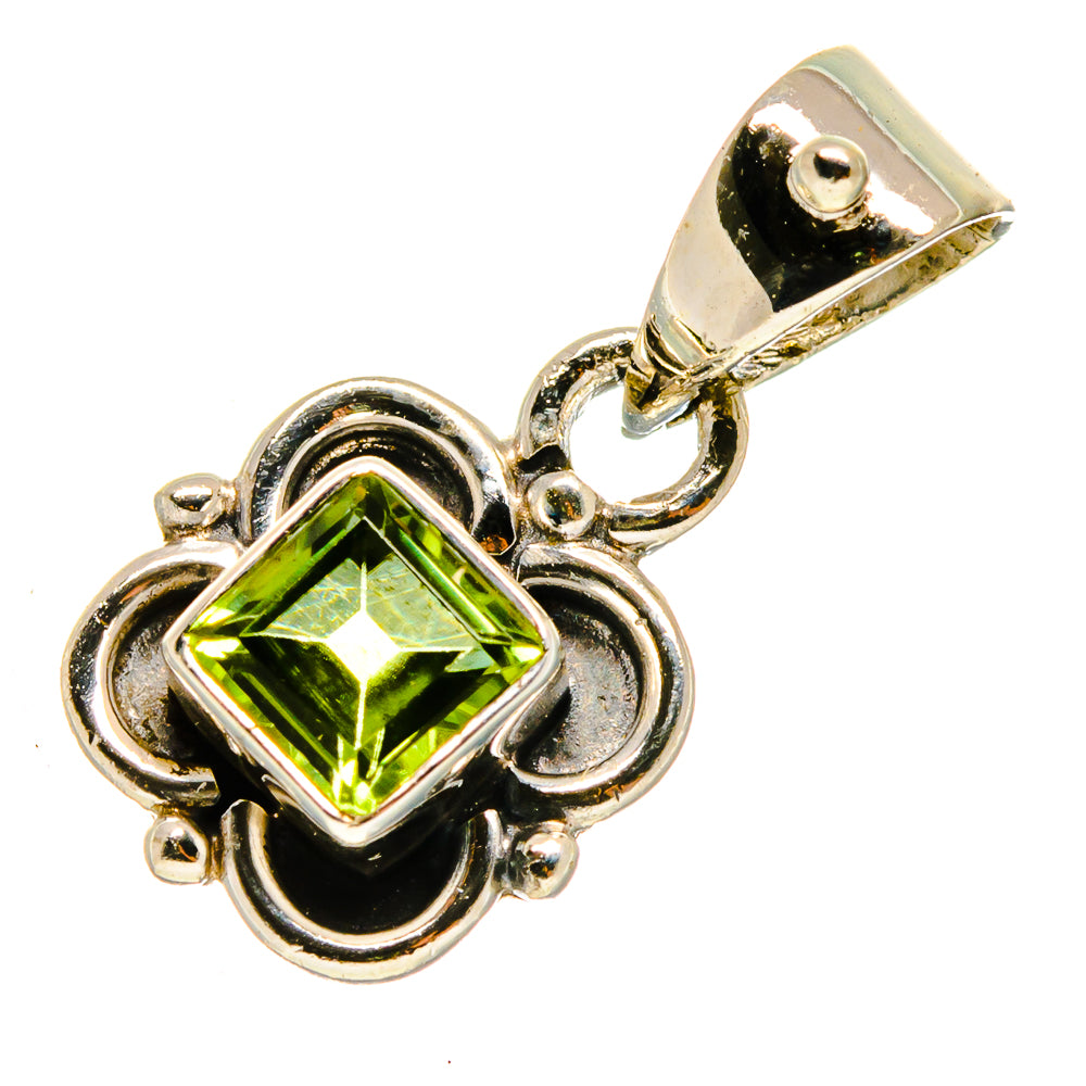Peridot Pendants handcrafted by Anasilvercos - PD736652
