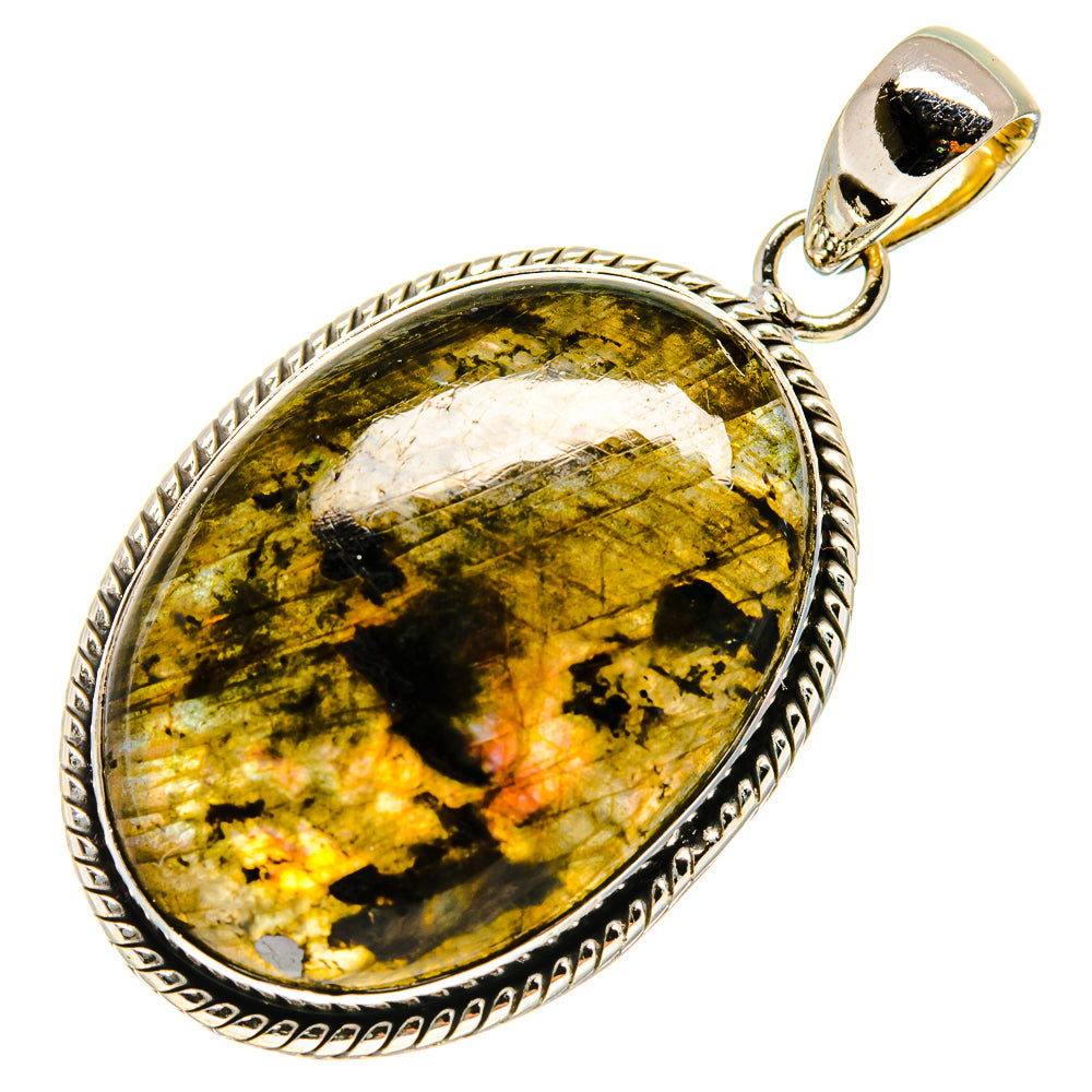 Labradorite Pendants handcrafted by Anasilvercos - PD736708