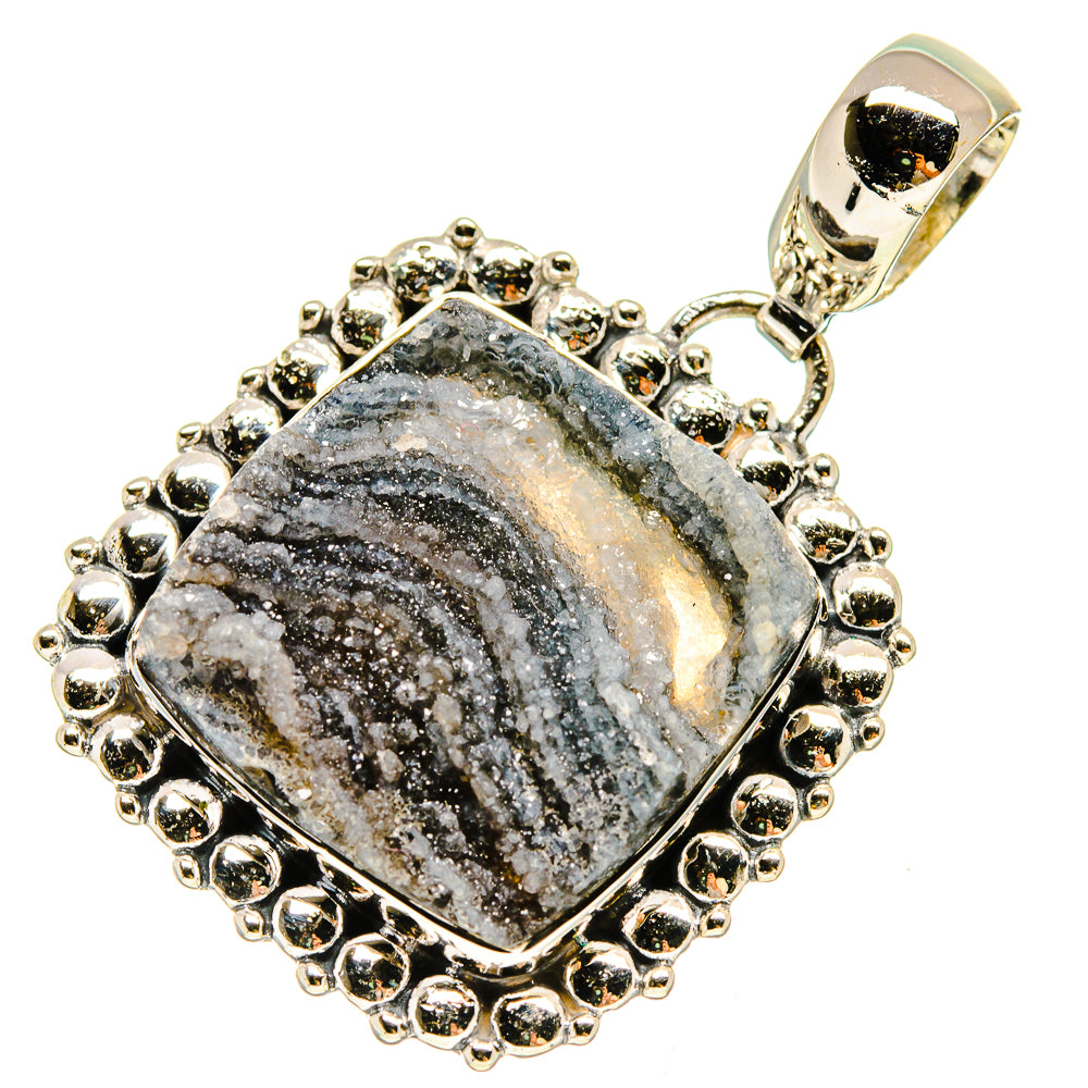 Desert Druzy Pendants handcrafted by Anasilvercos - PD736977