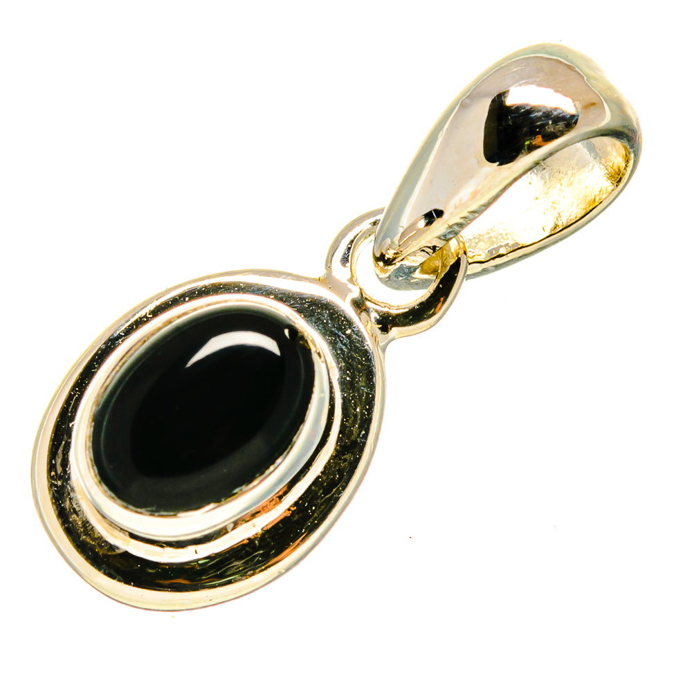 Black Onyx Pendants handcrafted by Anasilvercos - PD737331