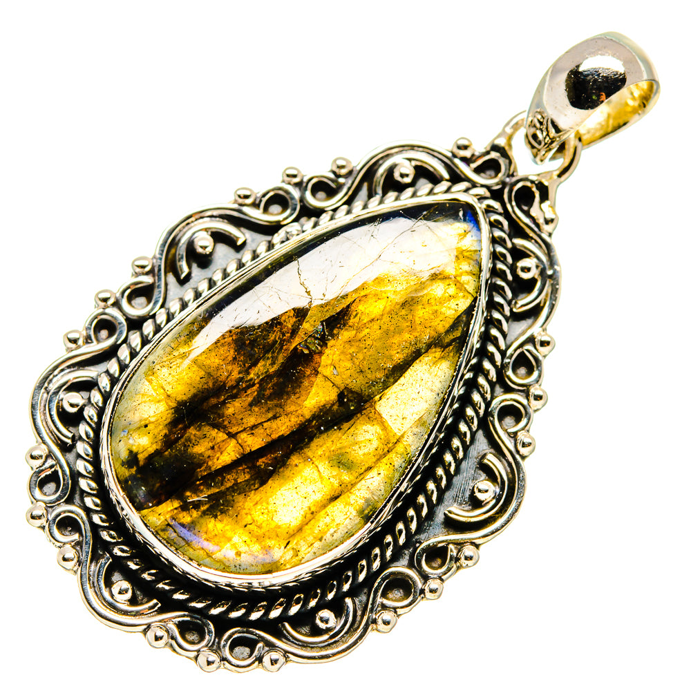Labradorite Pendants handcrafted by Anasilvercos - PD737445