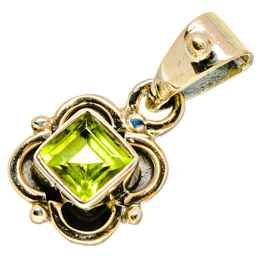 Peridot Pendants handcrafted by Anasilvercos - PD737718
