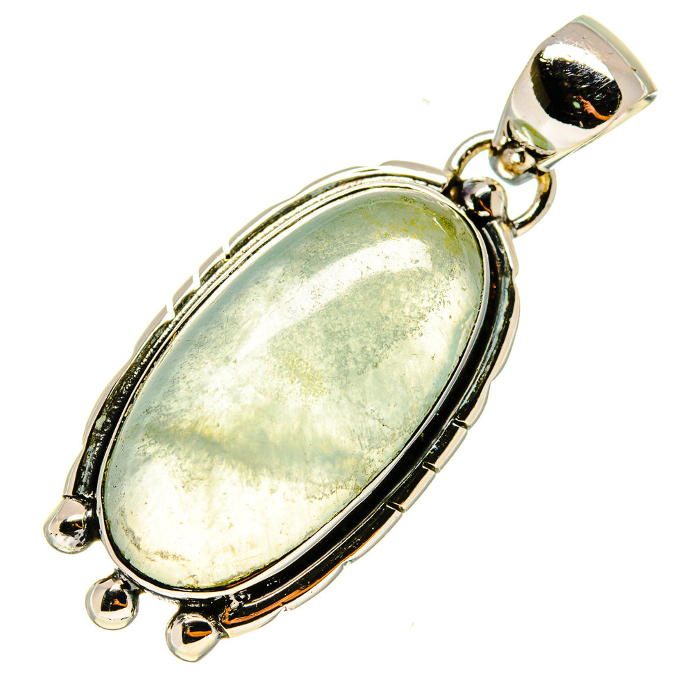 Prehnite Pendants handcrafted by Anasilvercos - PD737736