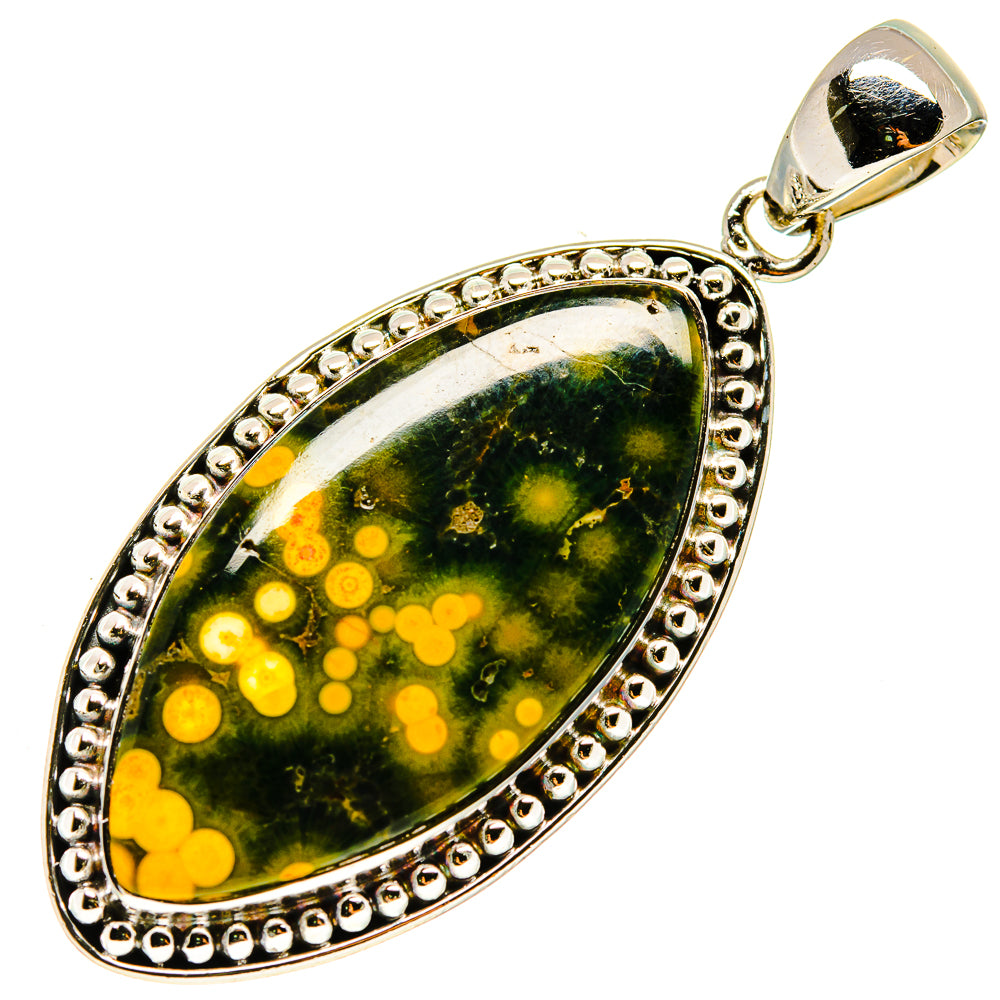 Ocean Jasper Pendants handcrafted by Anasilvercos - PD737773
