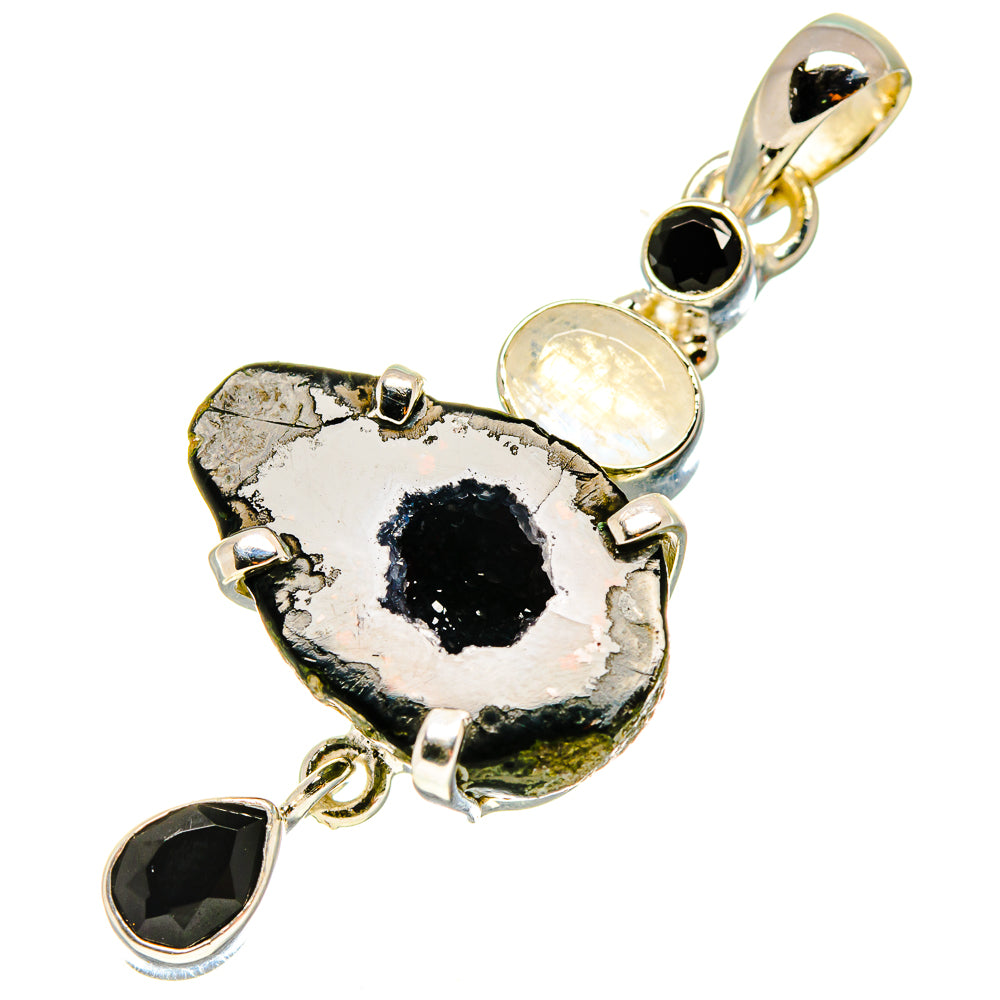 Coconut Geode Druzy Pendants handcrafted by Anasilvercos - PD737797