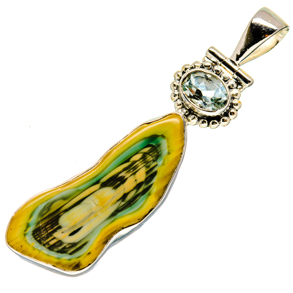 Willow Creek Jasper Pendants handcrafted by Anasilvercos - PD737918