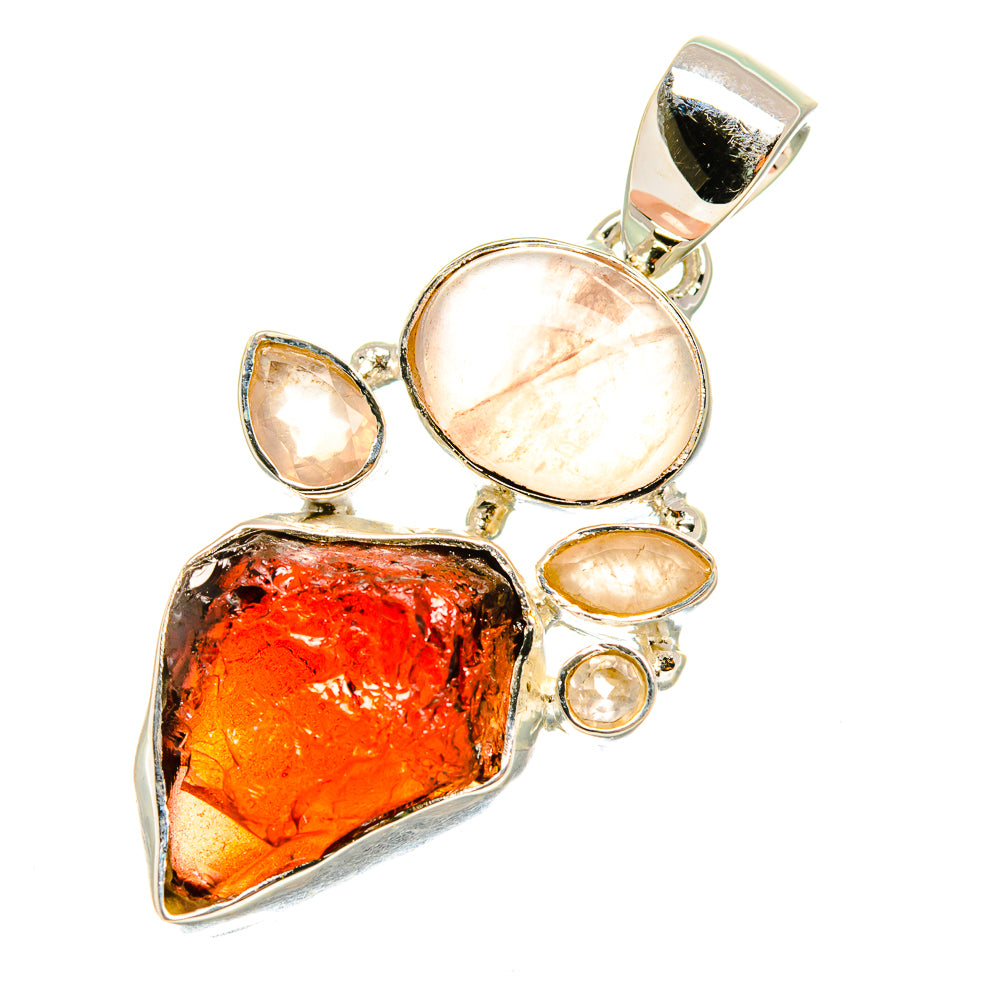 Garnet Pendants handcrafted by Anasilvercos - PD7380
