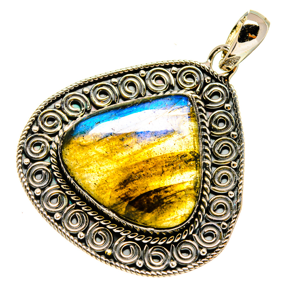 Labradorite Pendants handcrafted by Anasilvercos - PD738076