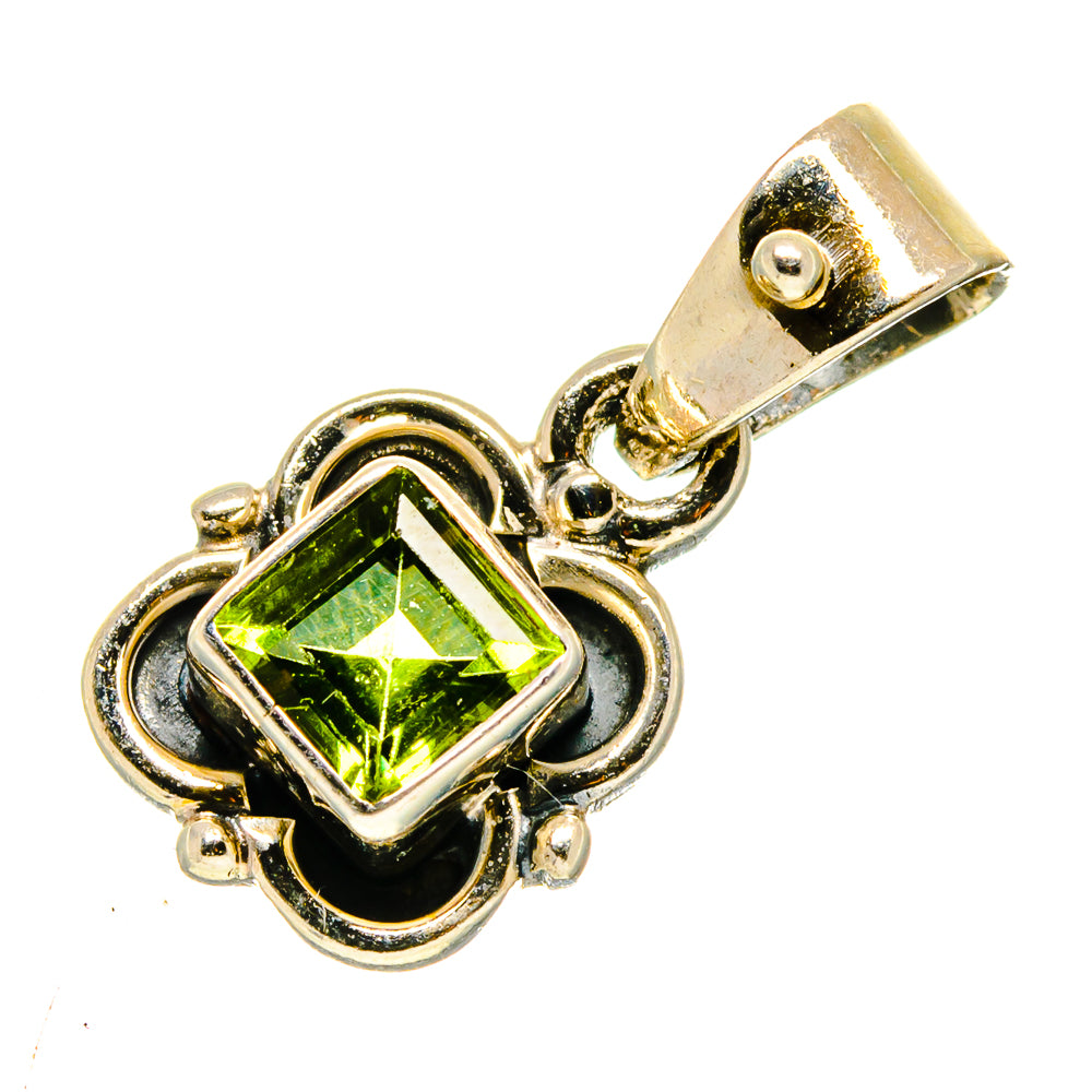 Peridot Pendants handcrafted by Anasilvercos - PD738308
