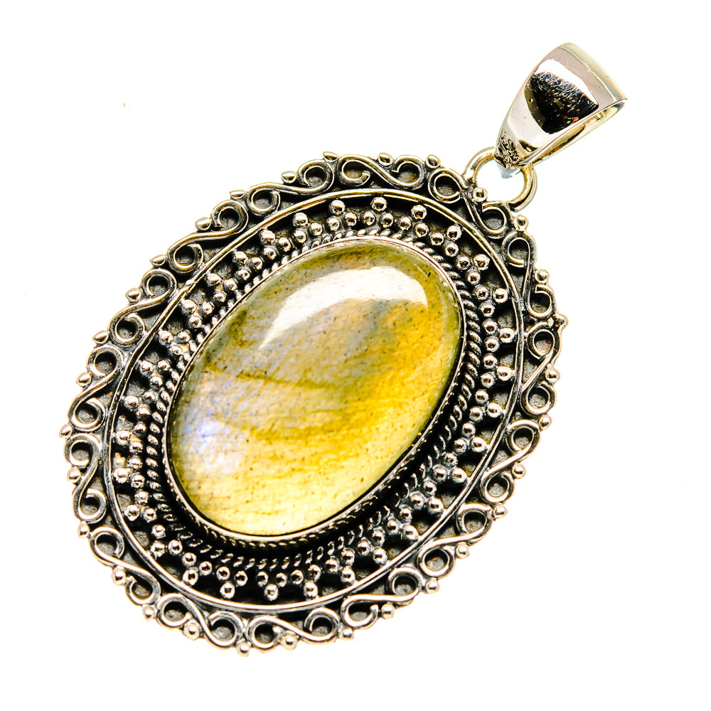 Labradorite Pendants handcrafted by Anasilvercos - PD738333