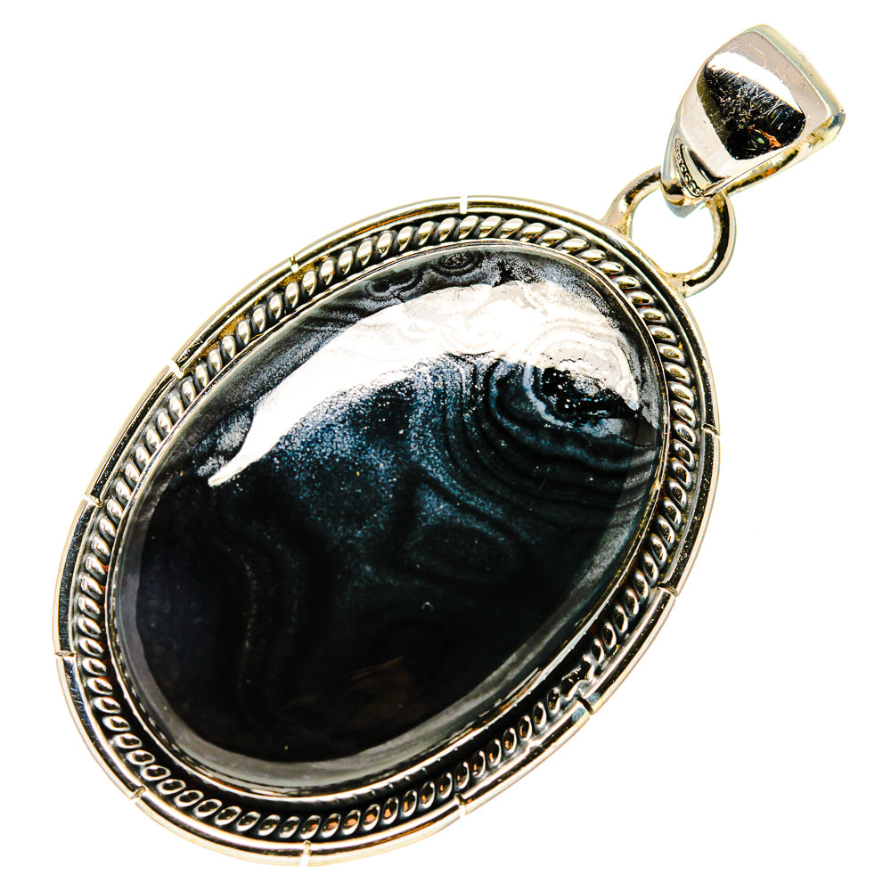 Psilomelane Pendants handcrafted by Anasilvercos - PD738477