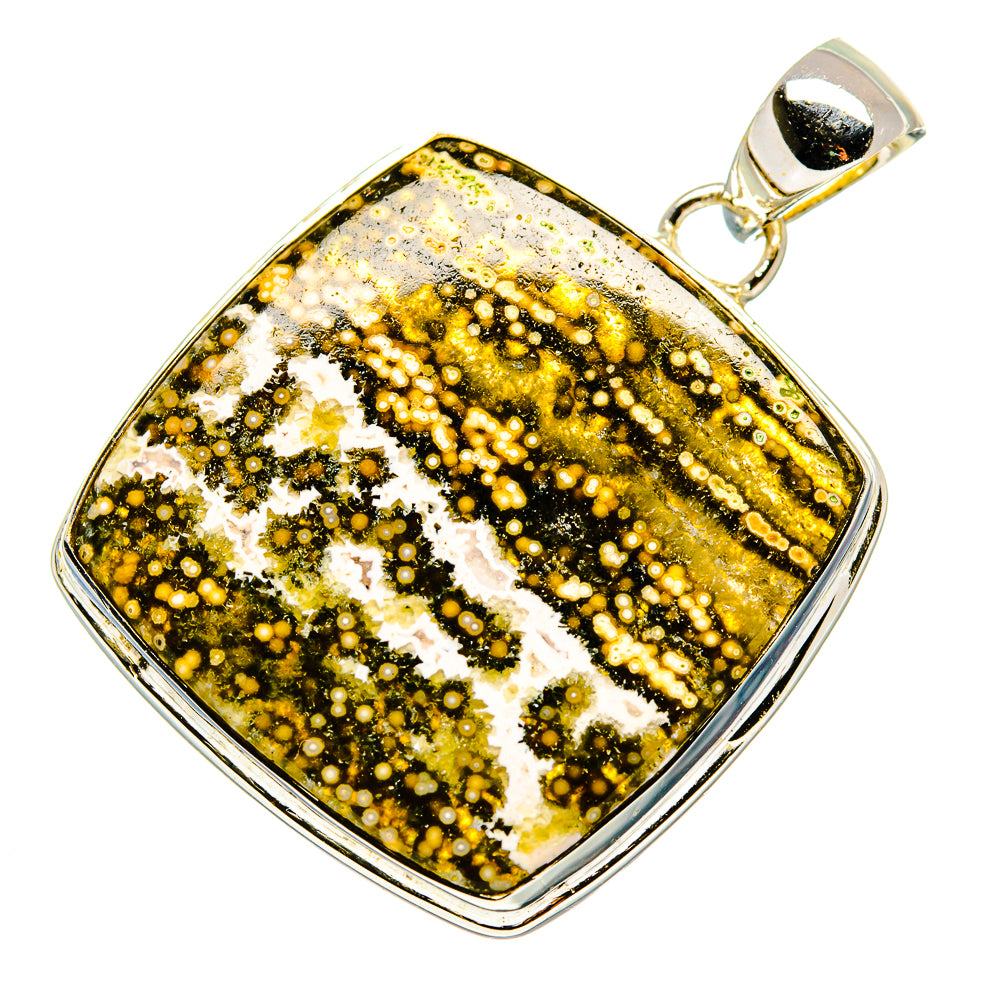 Ocean Jasper Pendants handcrafted by Anasilvercos - PD738478