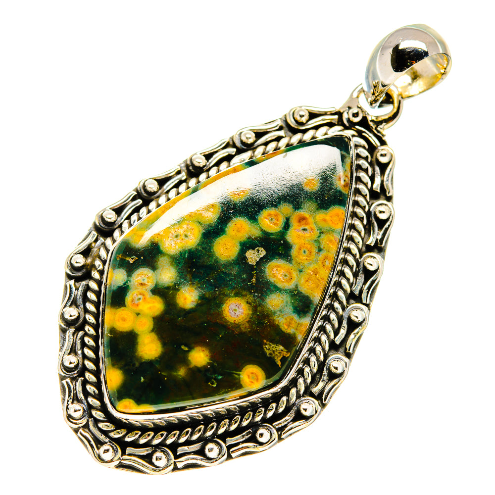 Ocean Jasper Pendants handcrafted by Anasilvercos - PD738486
