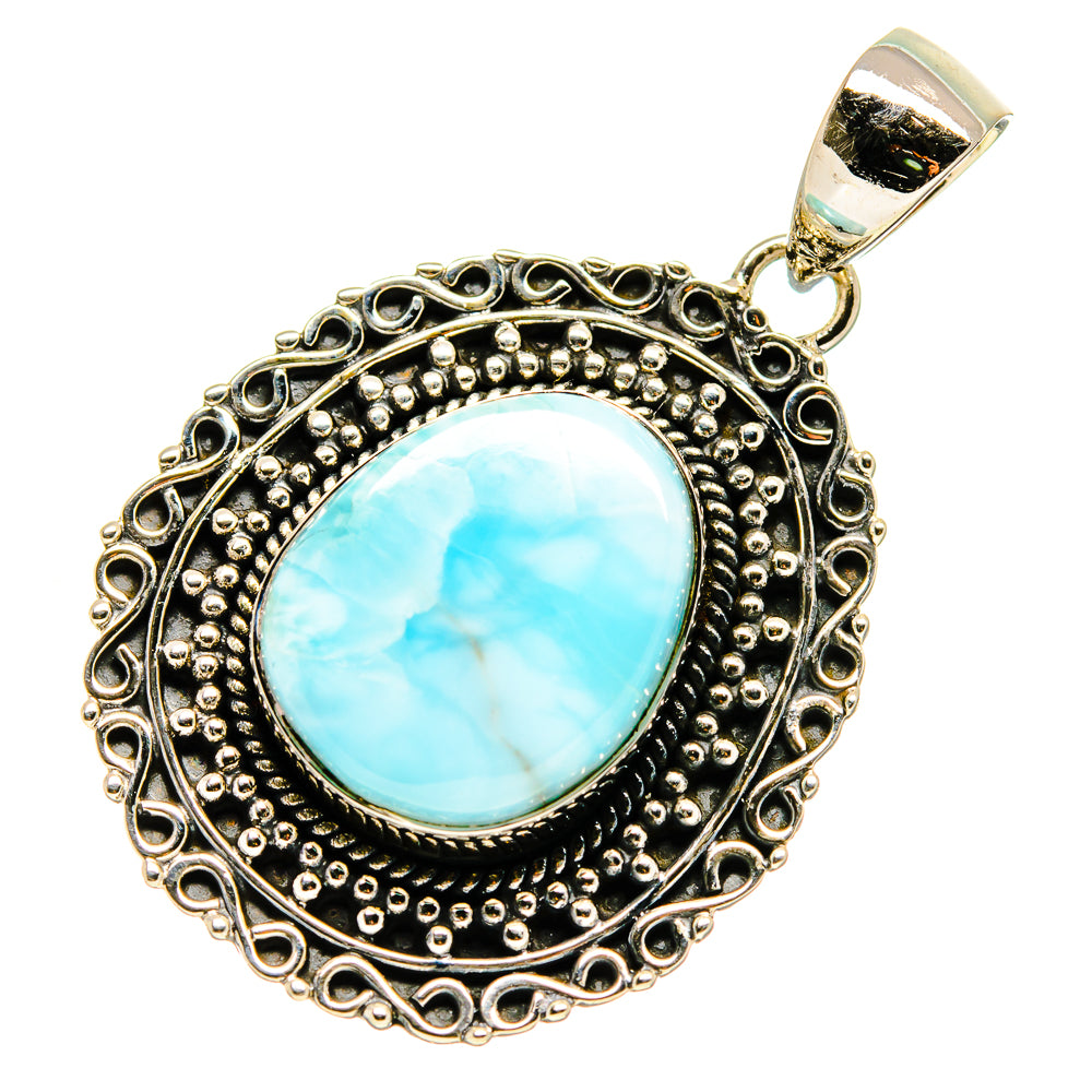 Larimar Pendants handcrafted by Anasilvercos - PD738494