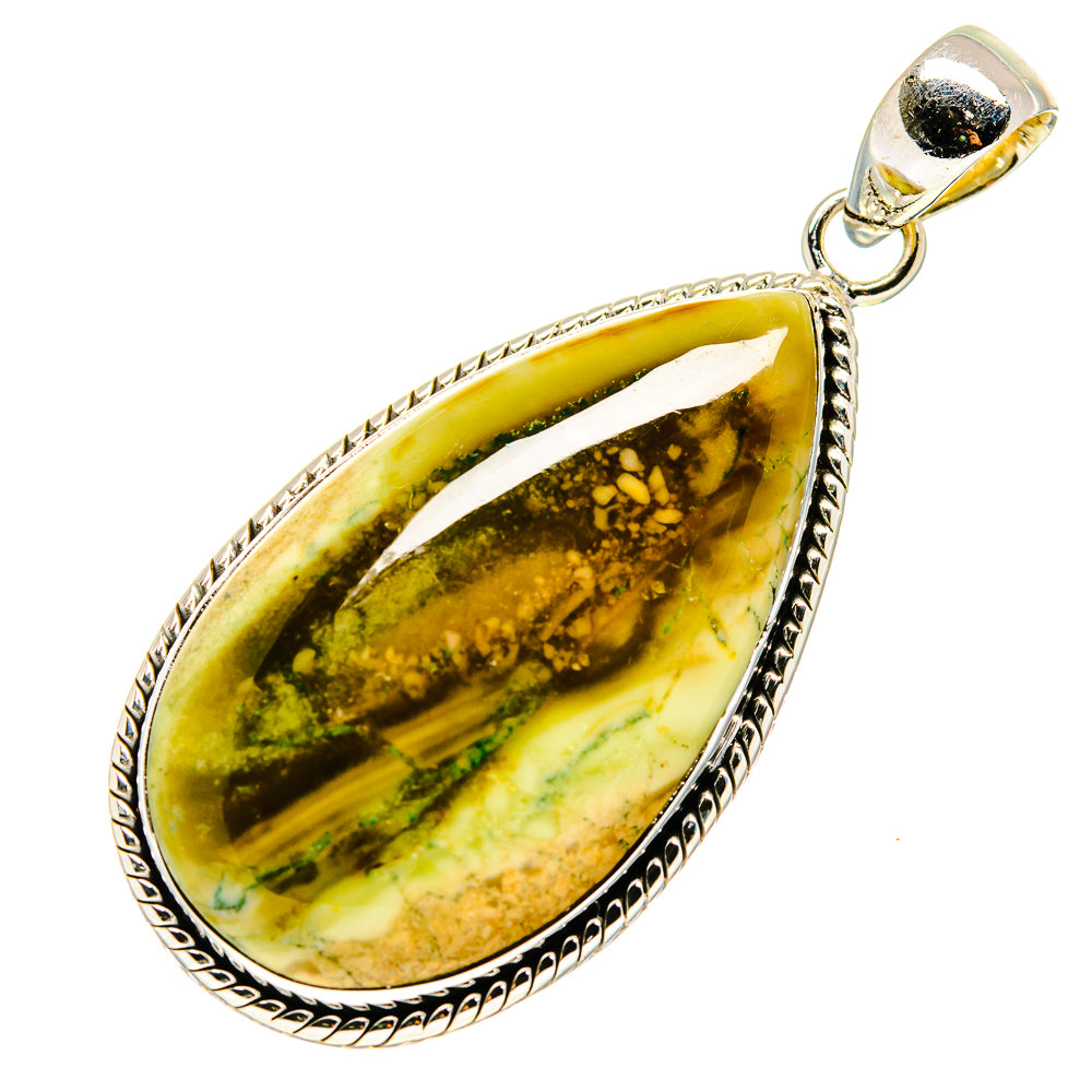 Willow Creek Jasper Pendants handcrafted by Anasilvercos - PD738644