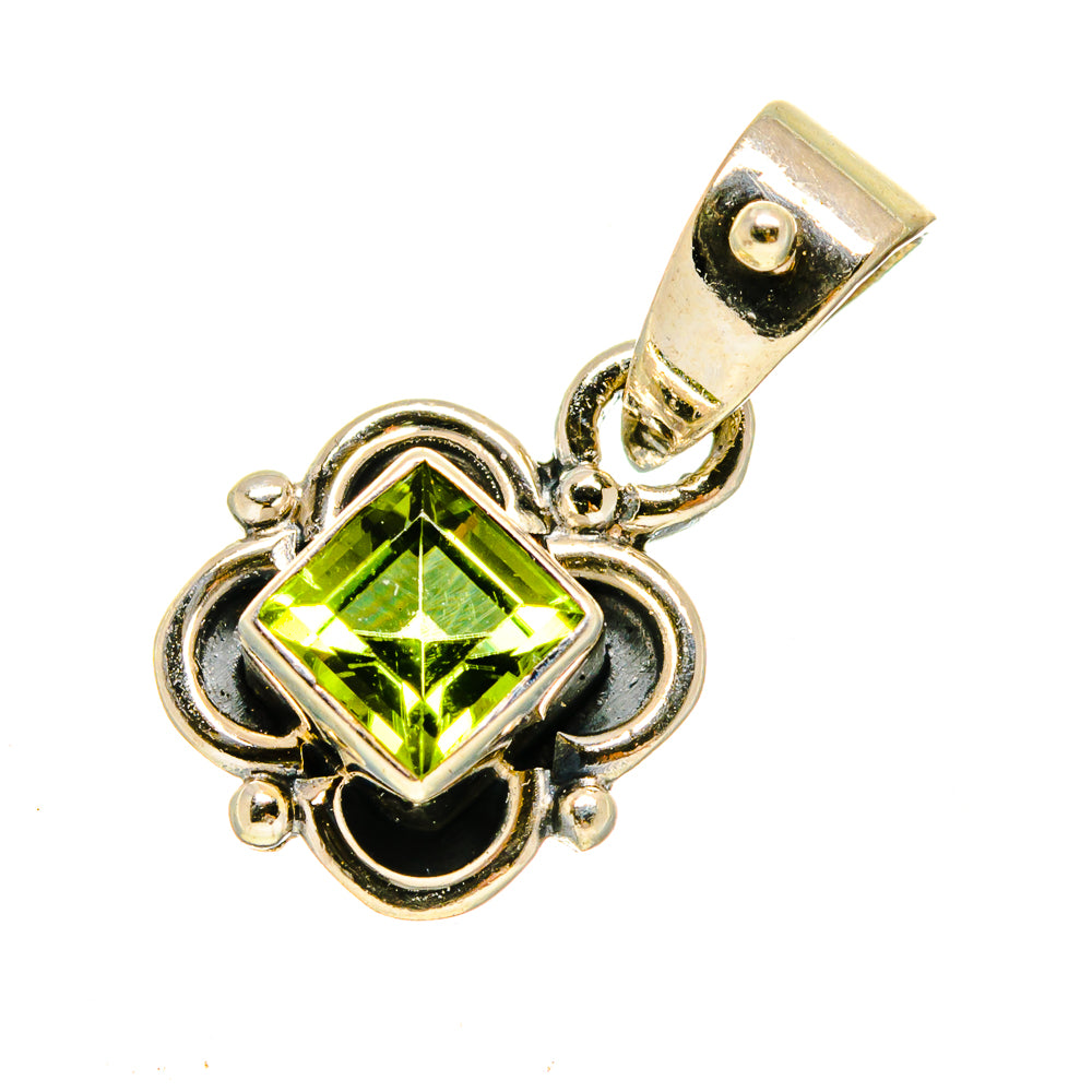 Peridot Pendants handcrafted by Anasilvercos - PD738886