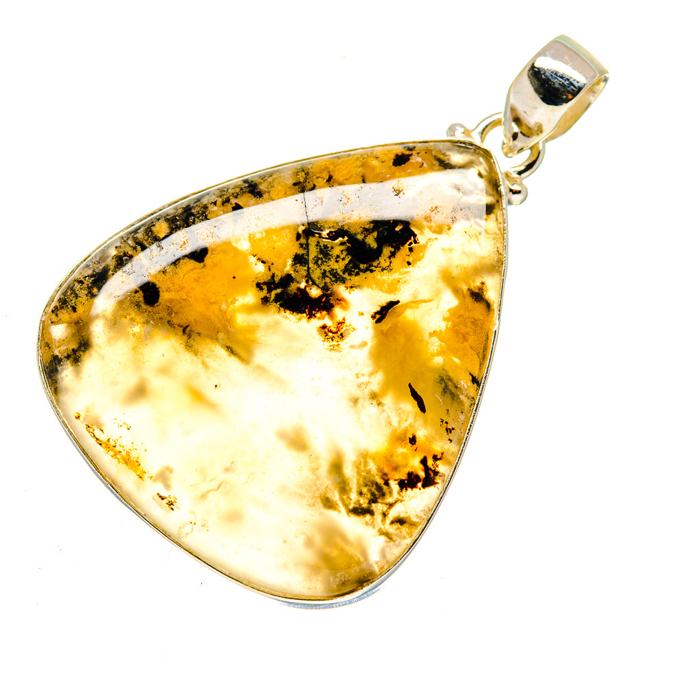 Plume Agate Pendants handcrafted by Anasilvercos - PD738960