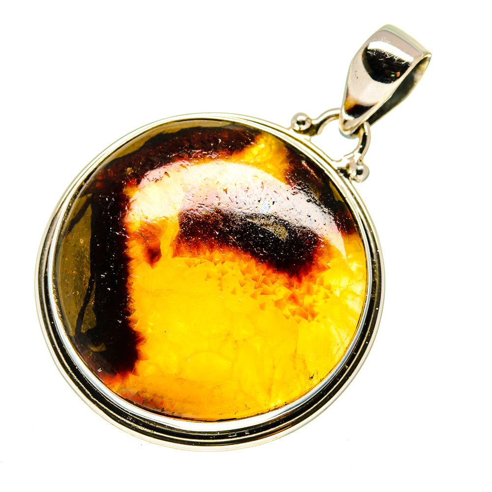 Septarian Nodule Pendants handcrafted by Anasilvercos - PD738961