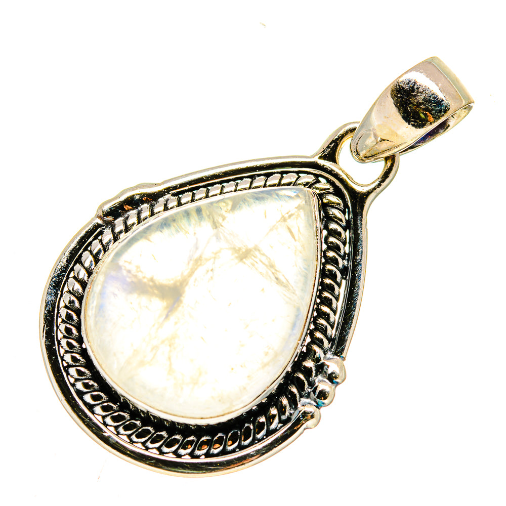 Rainbow Moonstone Pendants handcrafted by Anasilvercos - PD739162