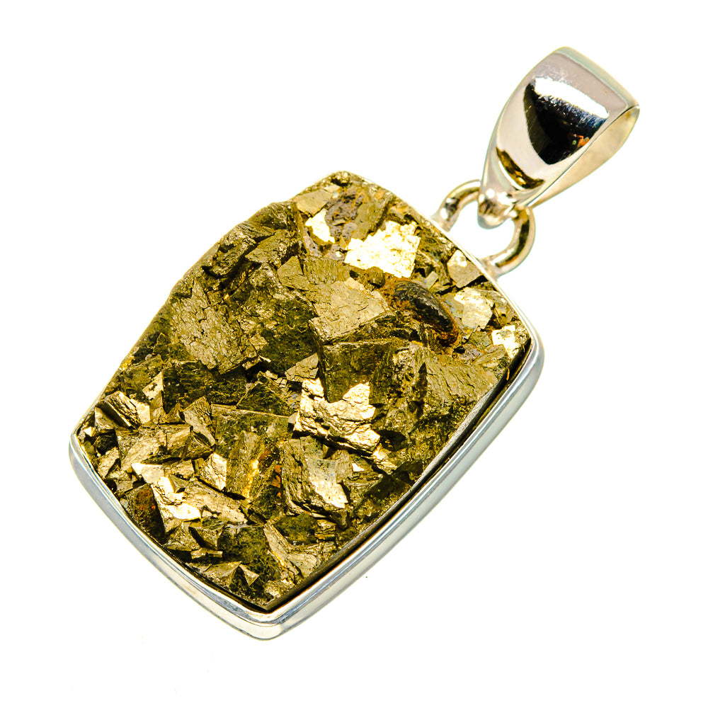 Pyrite Pendants handcrafted by Anasilvercos - PD739287