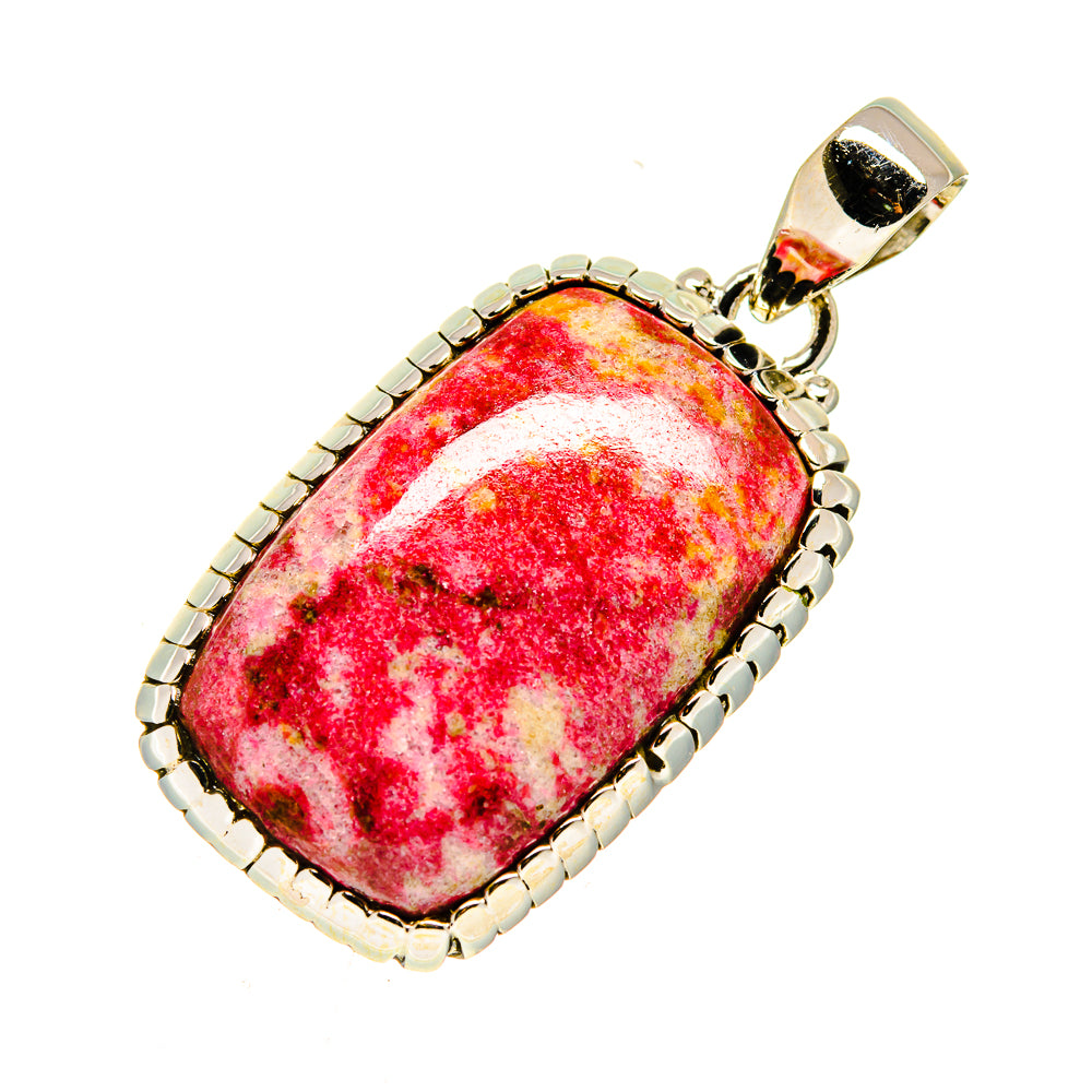 Thulite Pendants handcrafted by Anasilvercos - PD739513