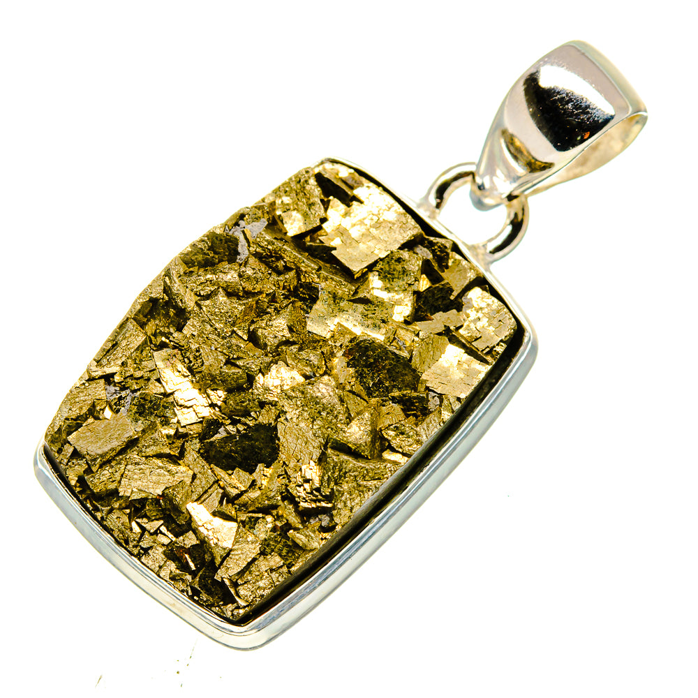 Pyrite Pendants handcrafted by Anasilvercos - PD739837