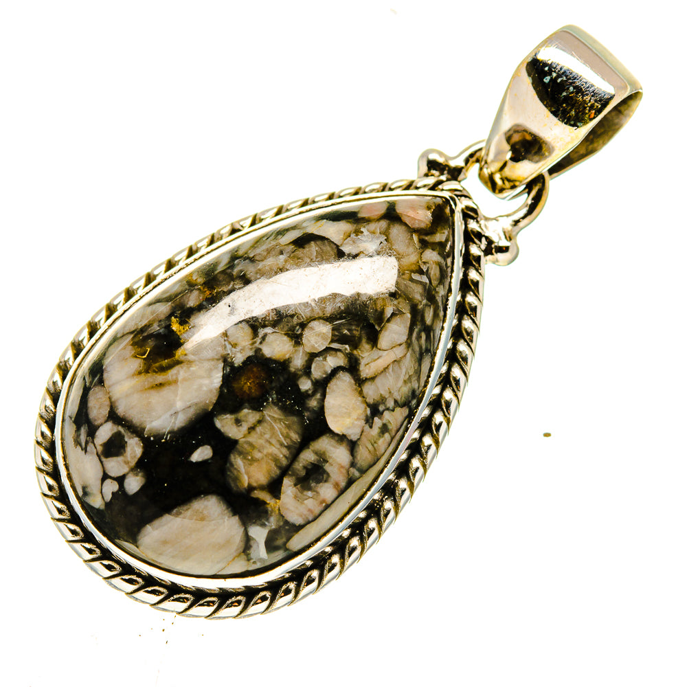 Crinoid Fossil Pendants handcrafted by Anasilvercos - PD739842